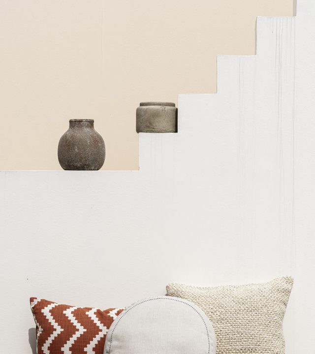 Printed cushions mediterranean interior design
